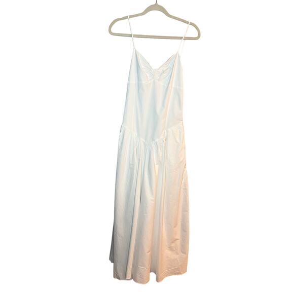 NWT- Zara STRAPPY GABARDINE DRESS-L - Picture 8 of 9